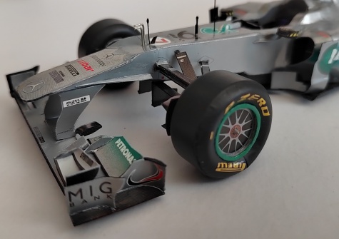 MERCEDES W02 - Michael Schumacher - GP Australia 2011 MERCEDES W02 - Michael Schumacher - GP Australia 2011