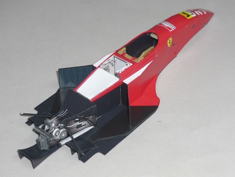 Ferrari 412T2 - Jean Alesi - GP Evropy 1995 Ferrari 412T2 - Jean Alesi - GP Evropy 1995