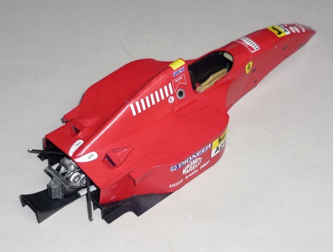 Ferrari 412T2 - Jean Alesi - GP Evropy 1995 Ferrari 412T2 - Jean Alesi - GP Evropy 1995