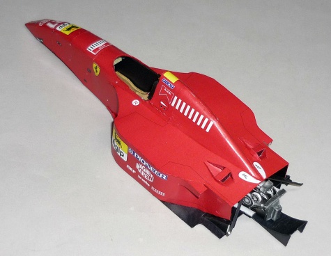 Ferrari 412T2 - Jean Alesi - GP Evropy 1995 Ferrari 412T2 - Jean Alesi - GP Evropy 1995