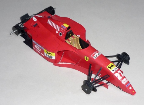 Ferrari 412T2 - Jean Alesi - GP Evropy 1995 Ferrari 412T2 - Jean Alesi - GP Evropy 1995