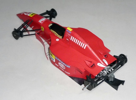Ferrari 412T2 - Jean Alesi - GP Evropy 1995 Ferrari 412T2 - Jean Alesi - GP Evropy 1995