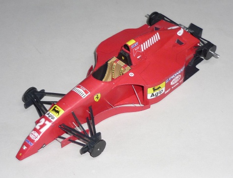 Ferrari 412T2 - Jean Alesi - GP Evropy 1995 Ferrari 412T2 - Jean Alesi - GP Evropy 1995