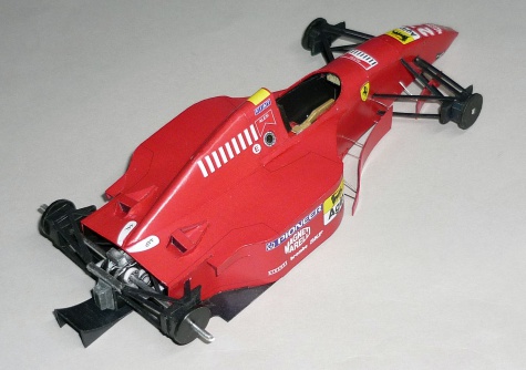 Ferrari 412T2 - Jean Alesi - GP Evropy 1995 Ferrari 412T2 - Jean Alesi - GP Evropy 1995