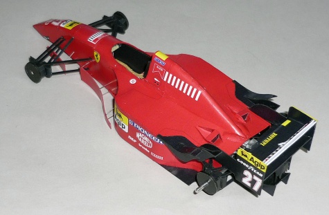 Ferrari 412T2 - Jean Alesi - GP Evropy 1995 Ferrari 412T2 - Jean Alesi - GP Evropy 1995