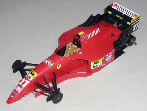 Ferrari 412T2 - Jean Alesi - GP Evropy 1995 Ferrari 412T2 - Jean Alesi - GP Evropy 1995