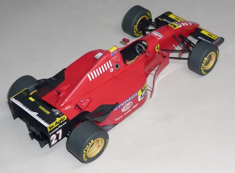 Ferrari 412T2 - Jean Alesi - GP Evropy 1995 Ferrari 412T2 - Jean Alesi - GP Evropy 1995