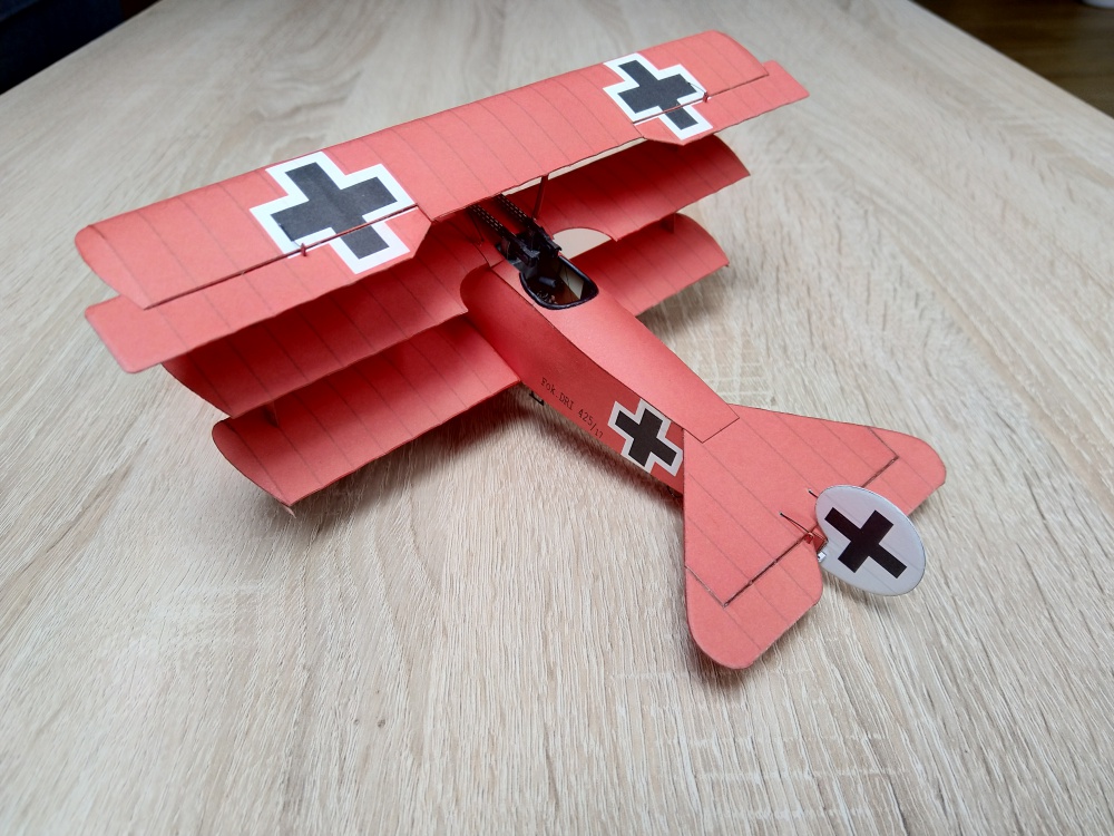 Fokker Dr. I (Plná velikost v novém okně) Fokker Dr. I