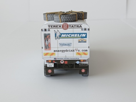 Tatra 815 6x6 Babča, doprovodný vůz Dakar 2005 Tatra 815 6x6 Babča, doprovodný vůz Dakar 2005
