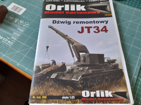 JT 34 - Československý jeřábový tank JT 34 - Československý jeřábový tank