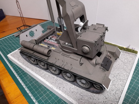 JT 34 - Československý jeřábový tank JT 34 - Československý jeřábový tank