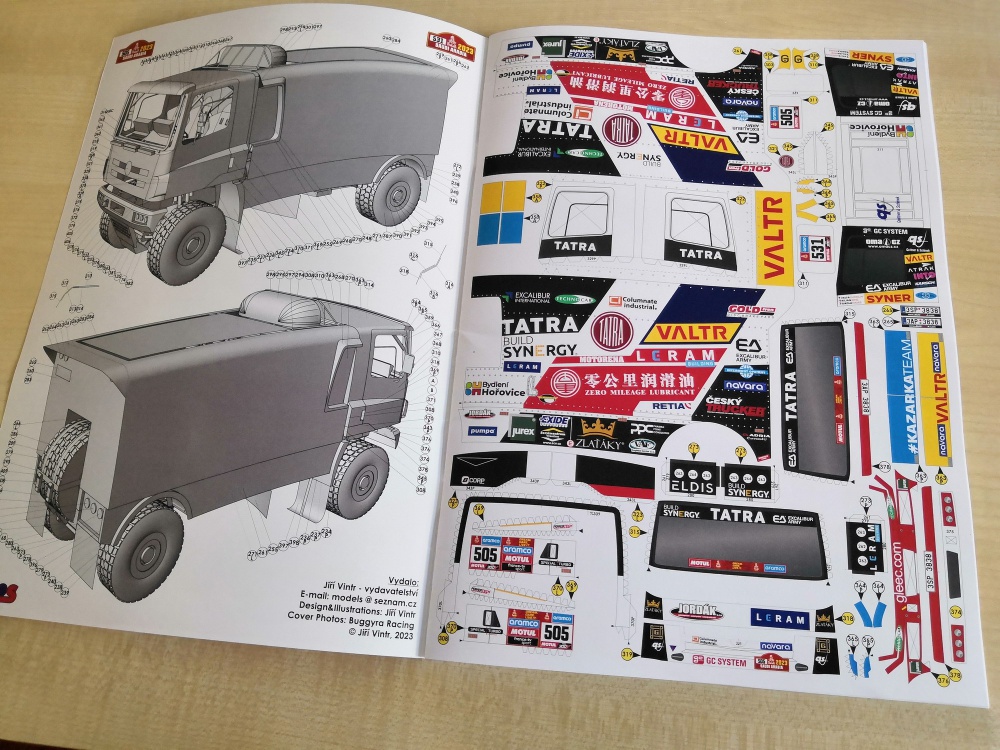 Tatra 158 Phoenix - Dakar 2023 (Plná velikost v novém okně) Tatra 158 Phoenix - Dakar 2023