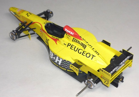 Jordan 197 - Giancarlo Fisichela - GP Belgie 1997 Jordan 197 - Giancarlo Fisichela - GP Belgie 1997