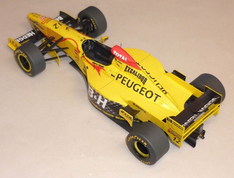 Jordan 197 - Giancarlo Fisichela - GP Belgie 1997 Jordan 197 - Giancarlo Fisichela - GP Belgie 1997