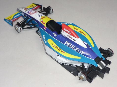 Jordan 195 - Rubens Barrichello - GP panělska 1995 Jordan 195 - Rubens Barrichello - GP panělska 1995
