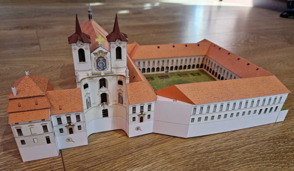 Benediktinské opatství Rajhrad (Plná velikost v novém okně) Benediktinské opatství Rajhrad