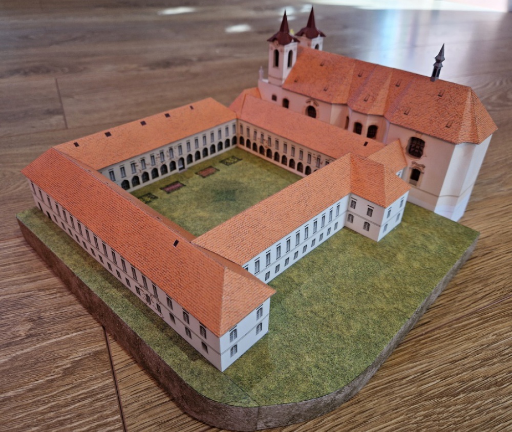 Benediktinské opatství Rajhrad (Plná velikost v novém okně) Benediktinské opatství Rajhrad