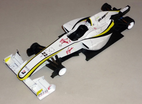 Brawn BGP 001 - Jenson Button - GP Monaka 2009 Brawn BGP 001 - Jenson Button - GP Monaka 2009