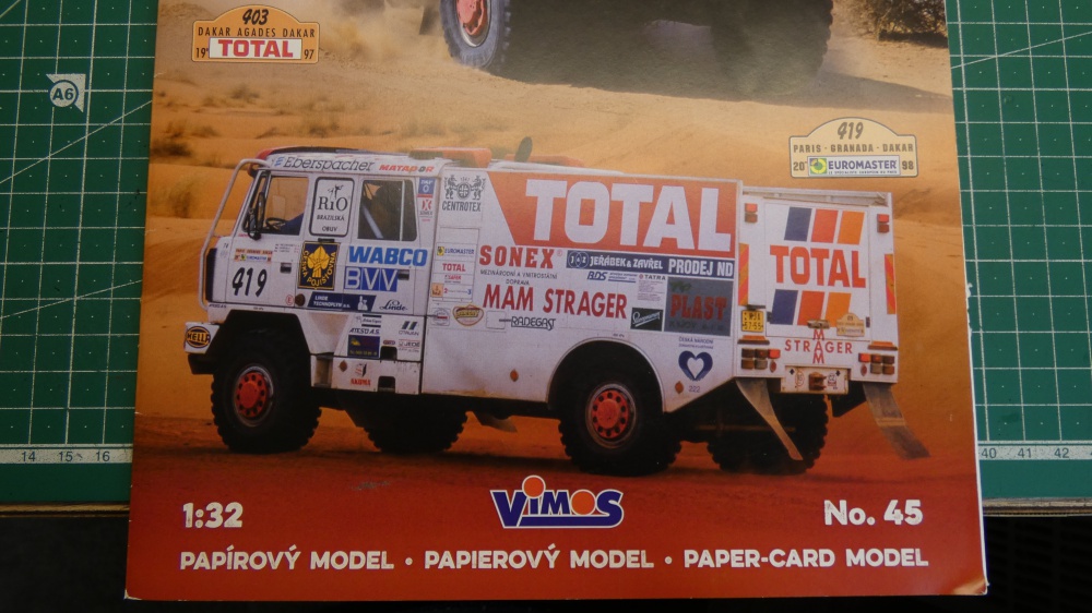 Tatra 815 4x4 HAS Dakar 1998 (Plná velikost v novém okně) Tatra 815 4x4 HAS Dakar 1998