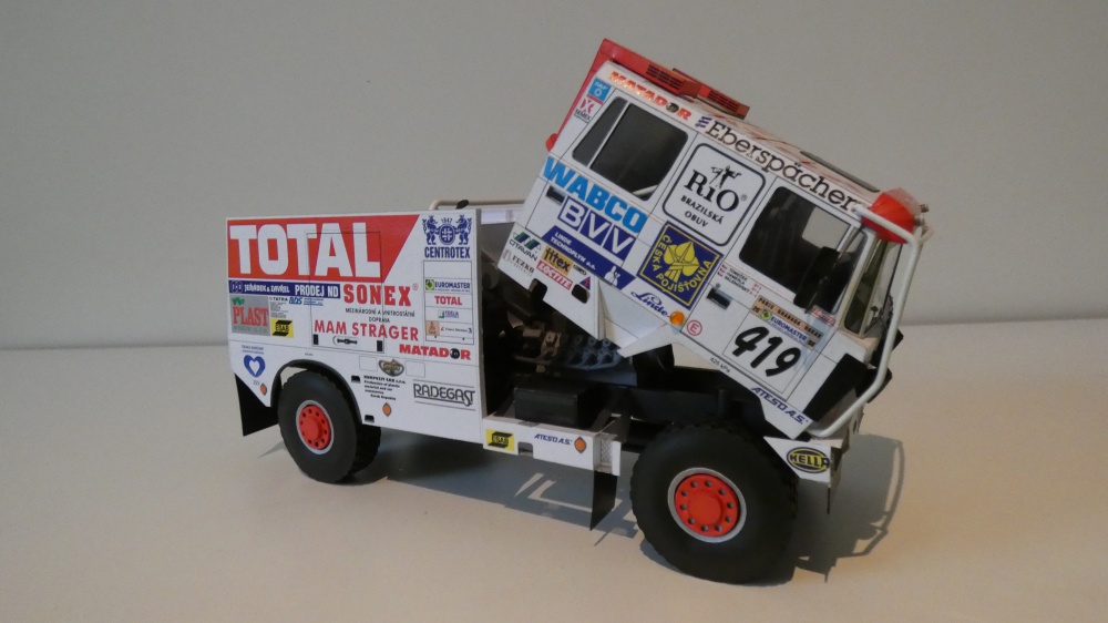 Tatra 815 4x4 HAS Dakar 1998 (Plná velikost v novém okně) Tatra 815 4x4 HAS Dakar 1998