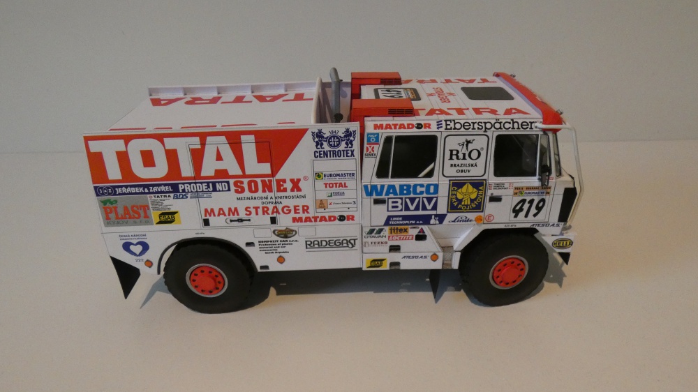 Tatra 815 4x4 HAS Dakar 1998 (Plná velikost v novém okně) Tatra 815 4x4 HAS Dakar 1998