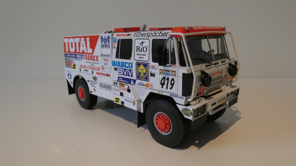 Tatra 815 4x4 HAS Dakar 1998 (Plná velikost v novém okně) Tatra 815 4x4 HAS Dakar 1998