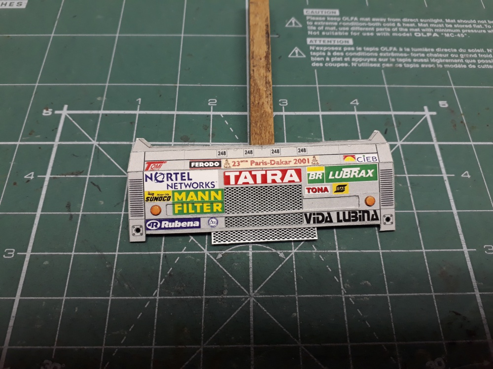 Tatra 815 4x4 HAS Dakar 2001 - Kovář (Plná velikost v novém okně) Tatra 815 4x4 HAS Dakar 2001 - Kovář