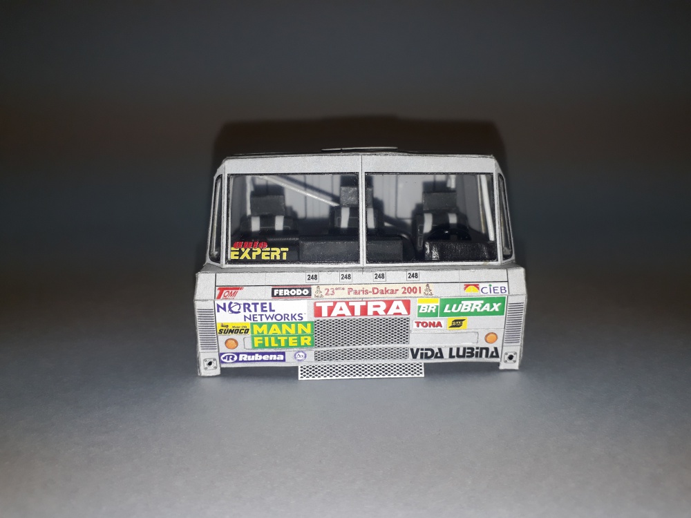 Tatra 815 4x4 HAS Dakar 2001 - Kovář (Plná velikost v novém okně) Tatra 815 4x4 HAS Dakar 2001 - Kovář