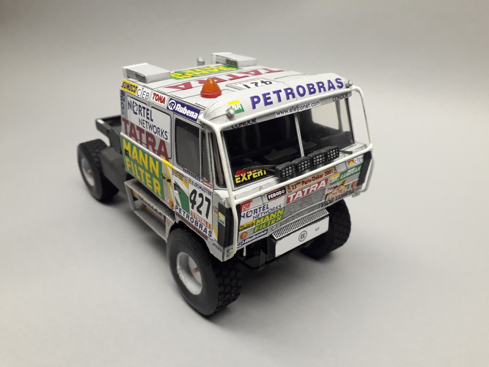 Tatra 815 4x4 HAS Dakar 2001 - Kovář (Plná velikost v novém okně) Tatra 815 4x4 HAS Dakar 2001 - Kovář