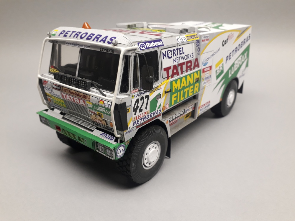 Tatra 815 4x4 HAS Dakar 2001 - Kovář (Plná velikost v novém okně) Tatra 815 4x4 HAS Dakar 2001 - Kovář