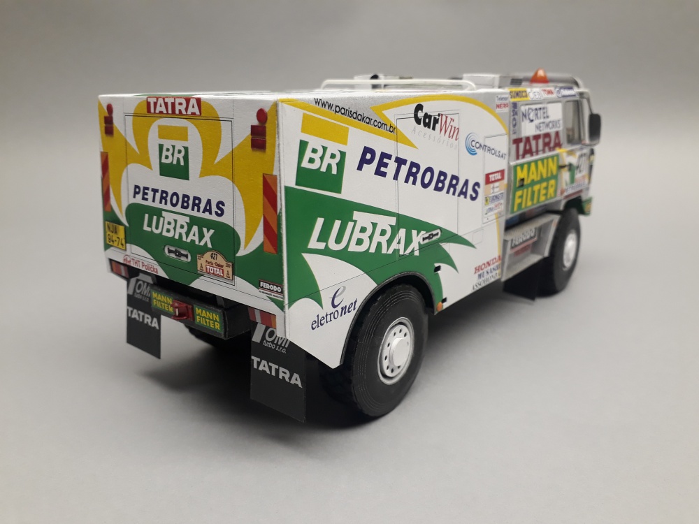 Tatra 815 4x4 HAS Dakar 2001 - Kovář (Plná velikost v novém okně) Tatra 815 4x4 HAS Dakar 2001 - Kovář