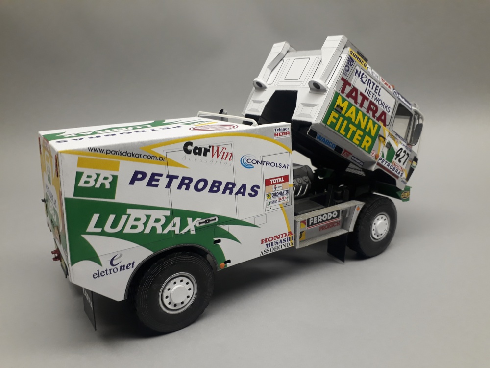 Tatra 815 4x4 HAS Dakar 2001 - Kovář (Plná velikost v novém okně) Tatra 815 4x4 HAS Dakar 2001 - Kovář