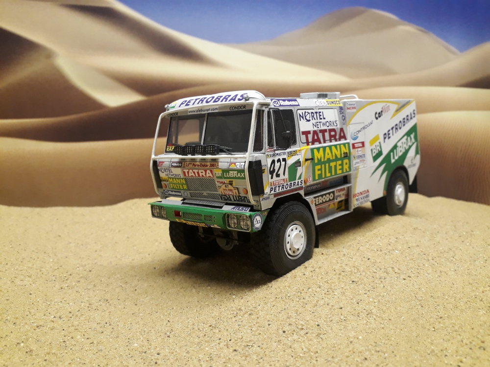 Tatra 815 4x4 HAS Dakar 2001 - Kovář (Plná velikost v novém okně) Tatra 815 4x4 HAS Dakar 2001 - Kovář