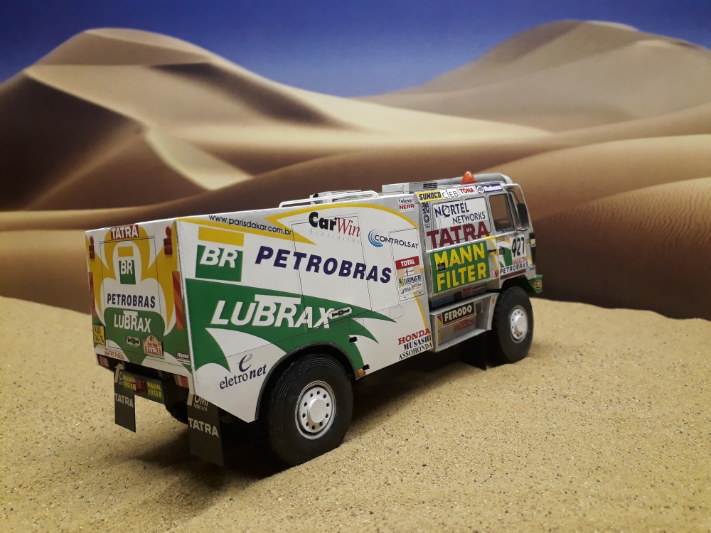 Tatra 815 4x4 HAS Dakar 2001 - Kovář (Plná velikost v novém okně) Tatra 815 4x4 HAS Dakar 2001 - Kovář
