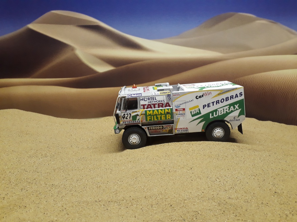 Tatra 815 4x4 HAS Dakar 2001 - Kovář (Plná velikost v novém okně) Tatra 815 4x4 HAS Dakar 2001 - Kovář