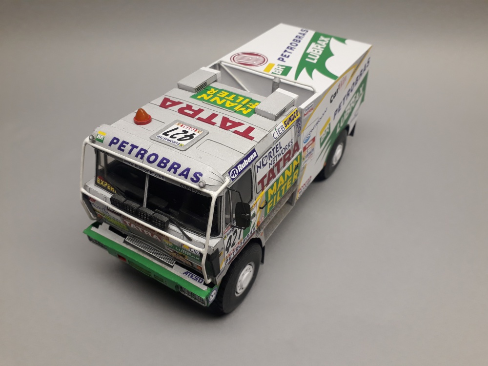 Tatra 815 4x4 HAS Dakar 2001 - Kovář (Plná velikost v novém okně) Tatra 815 4x4 HAS Dakar 2001 - Kovář