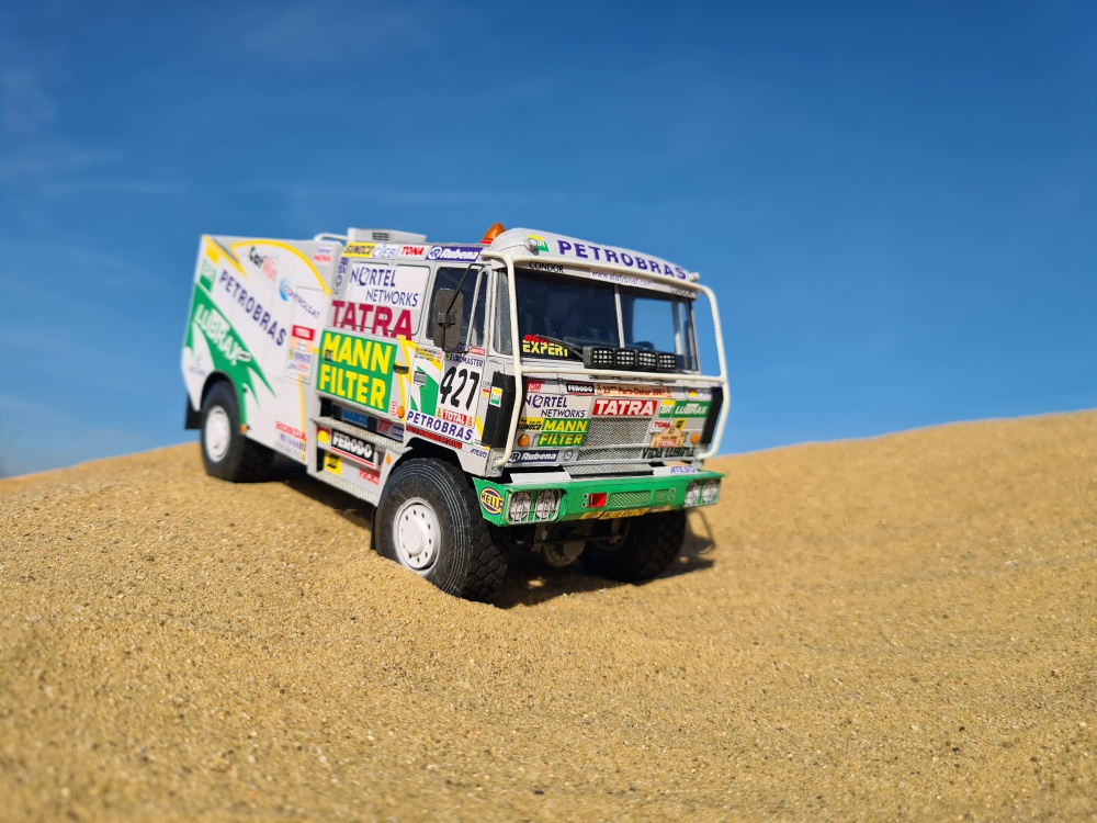 Tatra 815 4x4 HAS Dakar 2001 - Kovář (Plná velikost v novém okně) Tatra 815 4x4 HAS Dakar 2001 - Kovář