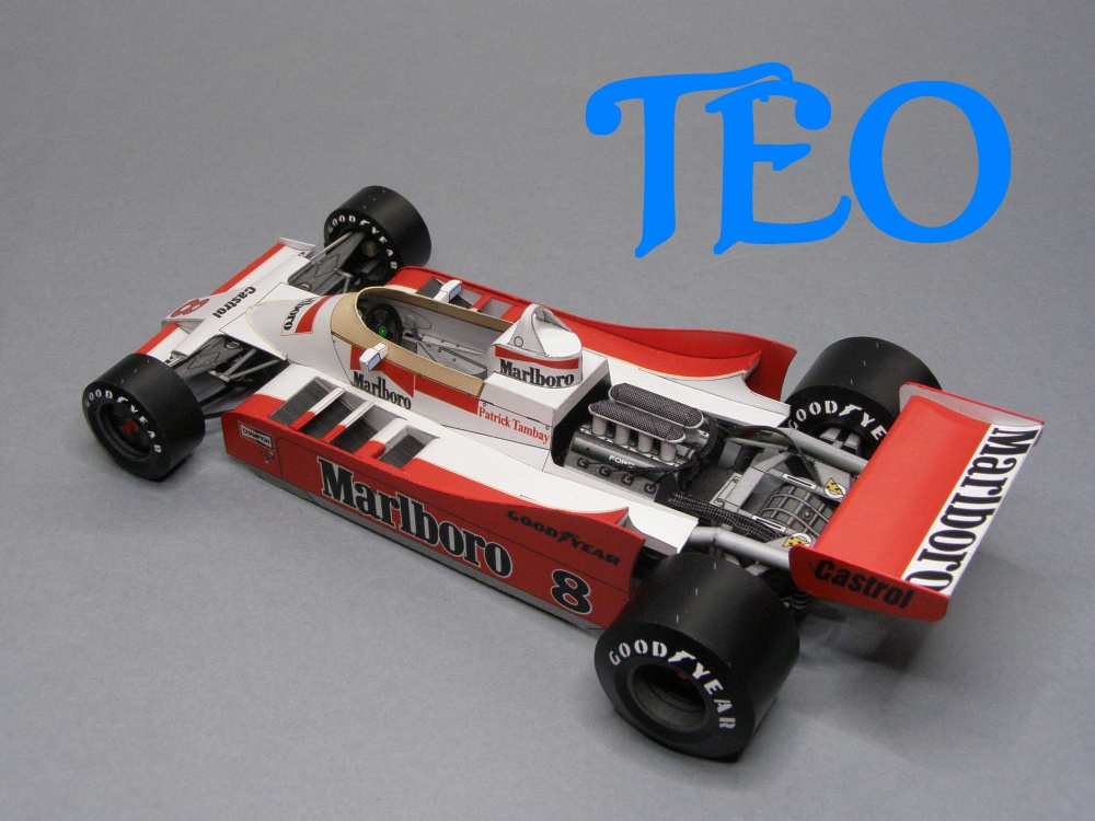 Mc Laren M28 P.Tambay GP Monaco 1979 (Plná velikost v novém okně) Mc Laren M28 P.Tambay GP Monaco 1979