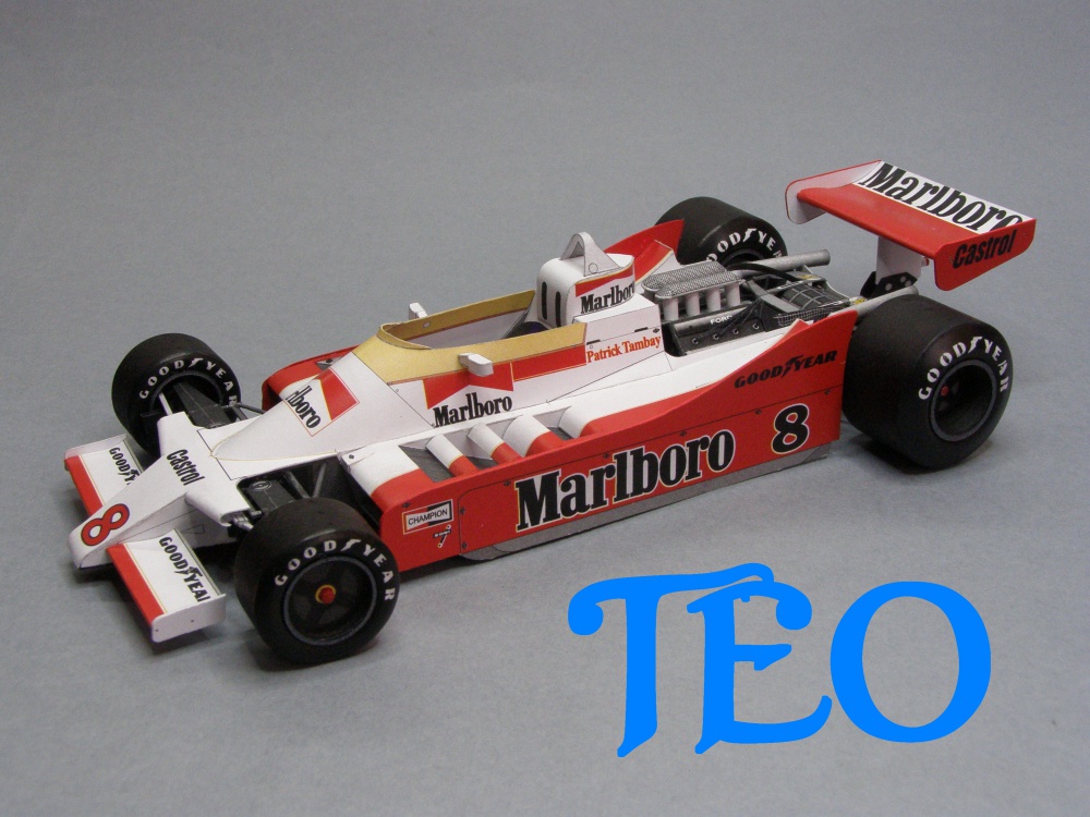Mc Laren M28 P.Tambay GP Monaco 1979 (Plná velikost v novém okně) Mc Laren M28 P.Tambay GP Monaco 1979