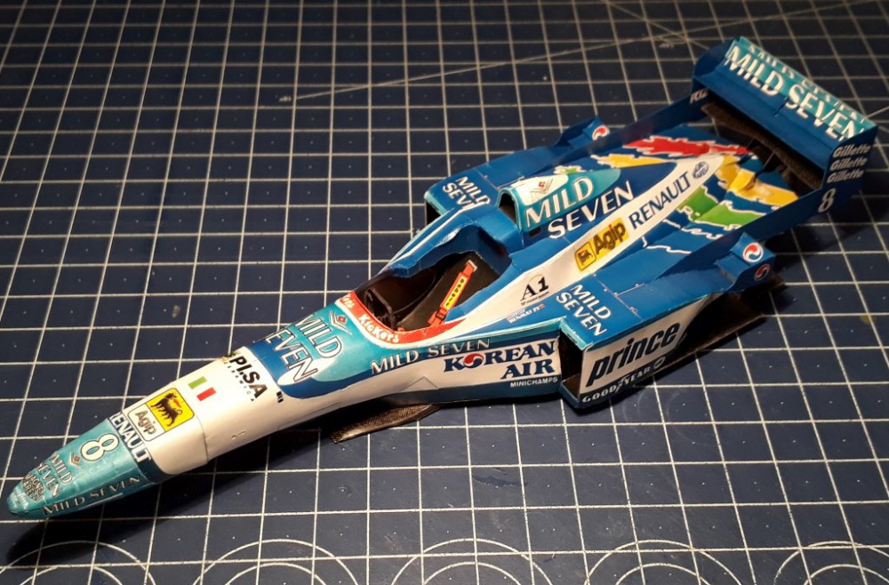 Benetton B197, GP Monaco 1997 (Plná velikost v novém okně) Benetton B197, GP Monaco 1997
