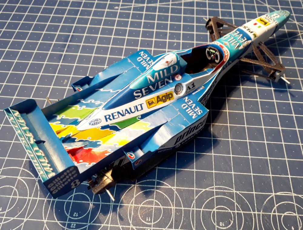 Benetton B197, GP Monaco 1997 (Plná velikost v novém okně) Benetton B197, GP Monaco 1997