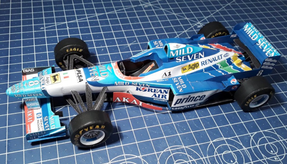 Benetton B197, GP Monaco 1997 (Plná velikost v novém okně) Benetton B197, GP Monaco 1997