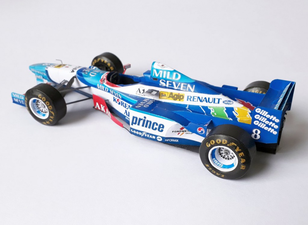 Benetton B197, GP Monaco 1997 (Plná velikost v novém okně) Benetton B197, GP Monaco 1997