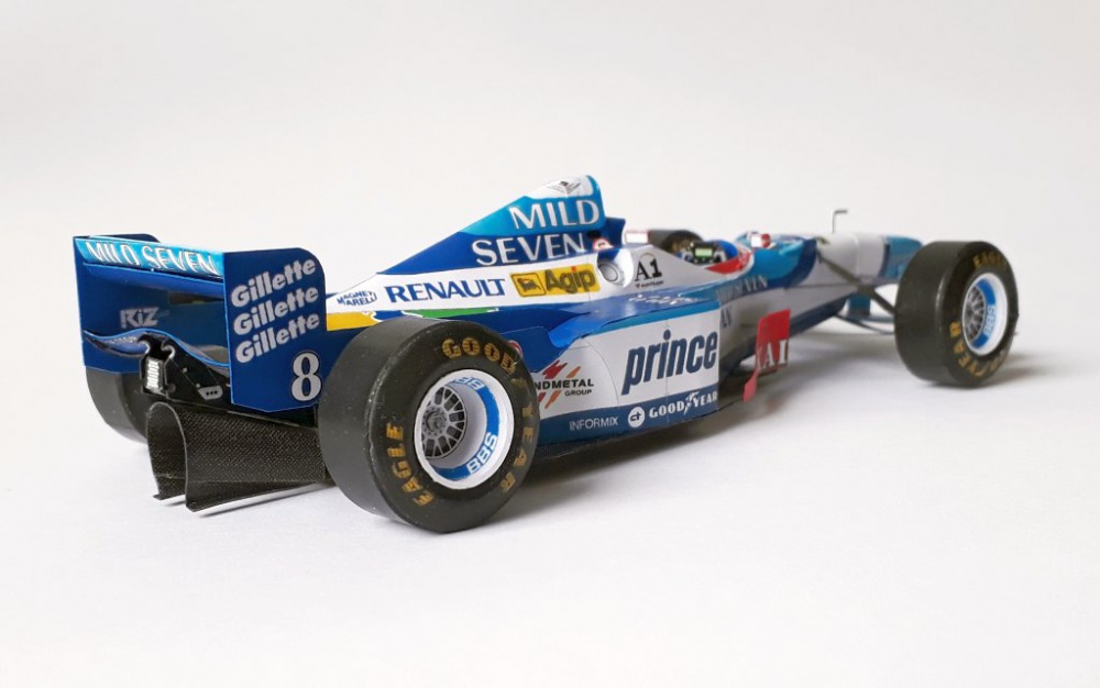 Benetton B197, GP Monaco 1997 (Plná velikost v novém okně) Benetton B197, GP Monaco 1997