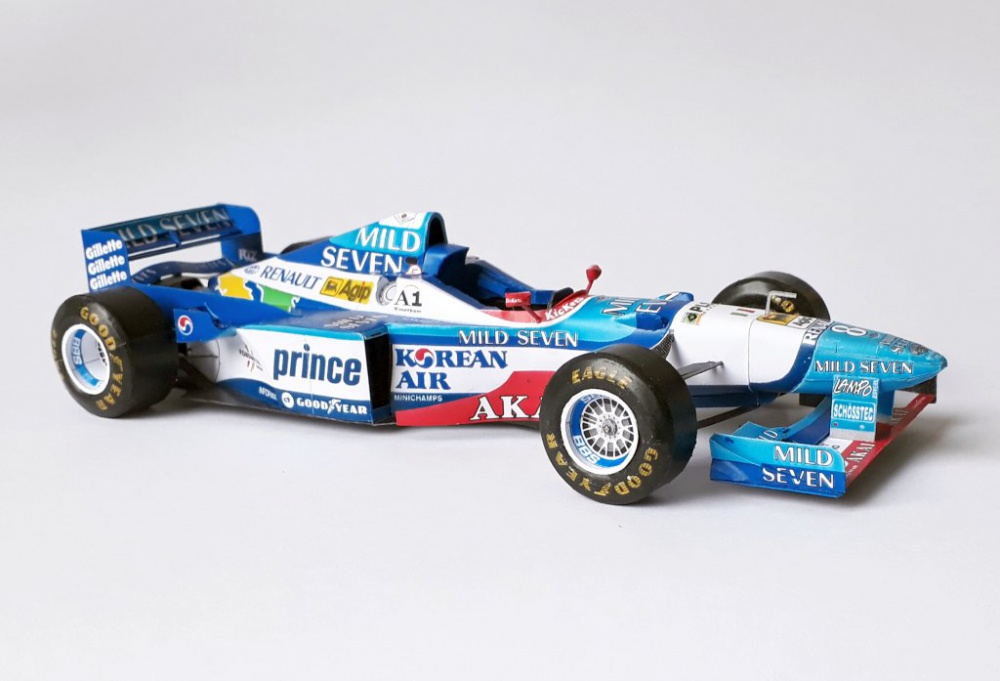 Benetton B197, GP Monaco 1997 (Plná velikost v novém okně) Benetton B197, GP Monaco 1997