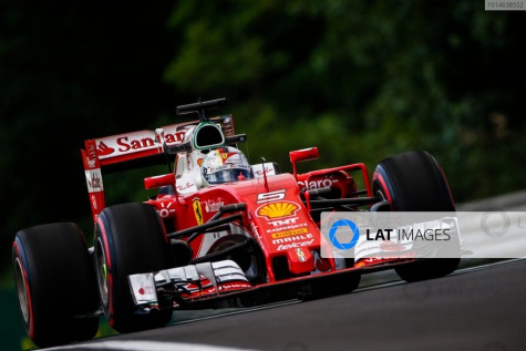 Ferrari SF16-H - Sebastian Vettel - GP Maďarska 2016 Ferrari SF16-H - Sebastian Vettel - GP Maďarska 2016