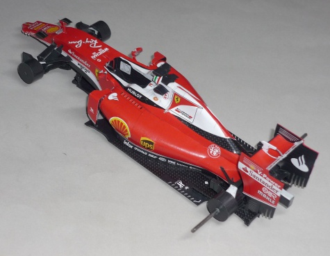 Ferrari SF16-H - Sebastian Vettel - GP Maďarska 2016 Ferrari SF16-H - Sebastian Vettel - GP Maďarska 2016
