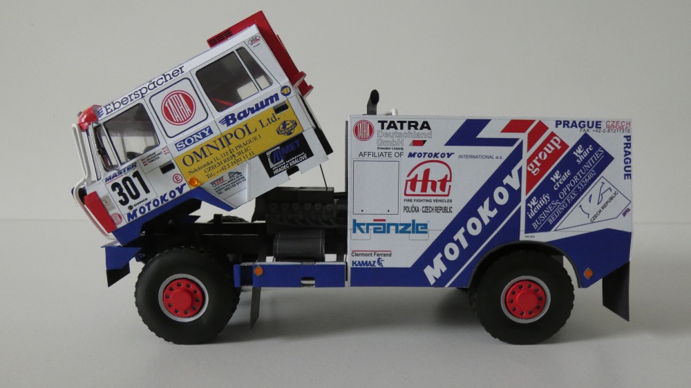 Tatra 815 4X4 HAS Dakar 1995 (Plná velikost v novém okně) Tatra 815 4X4 HAS Dakar 1995