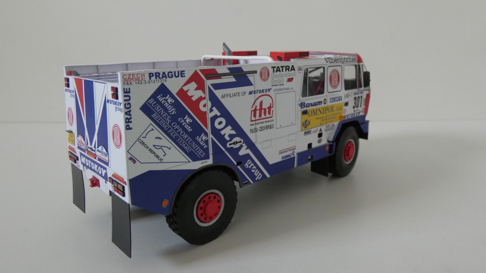 Tatra 815 4X4 HAS Dakar 1995 (Plná velikost v novém okně) Tatra 815 4X4 HAS Dakar 1995