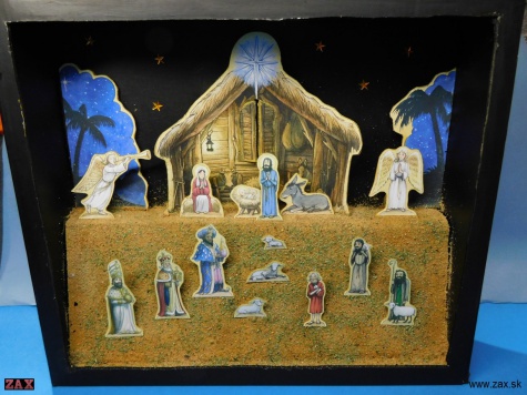 Nativity play set